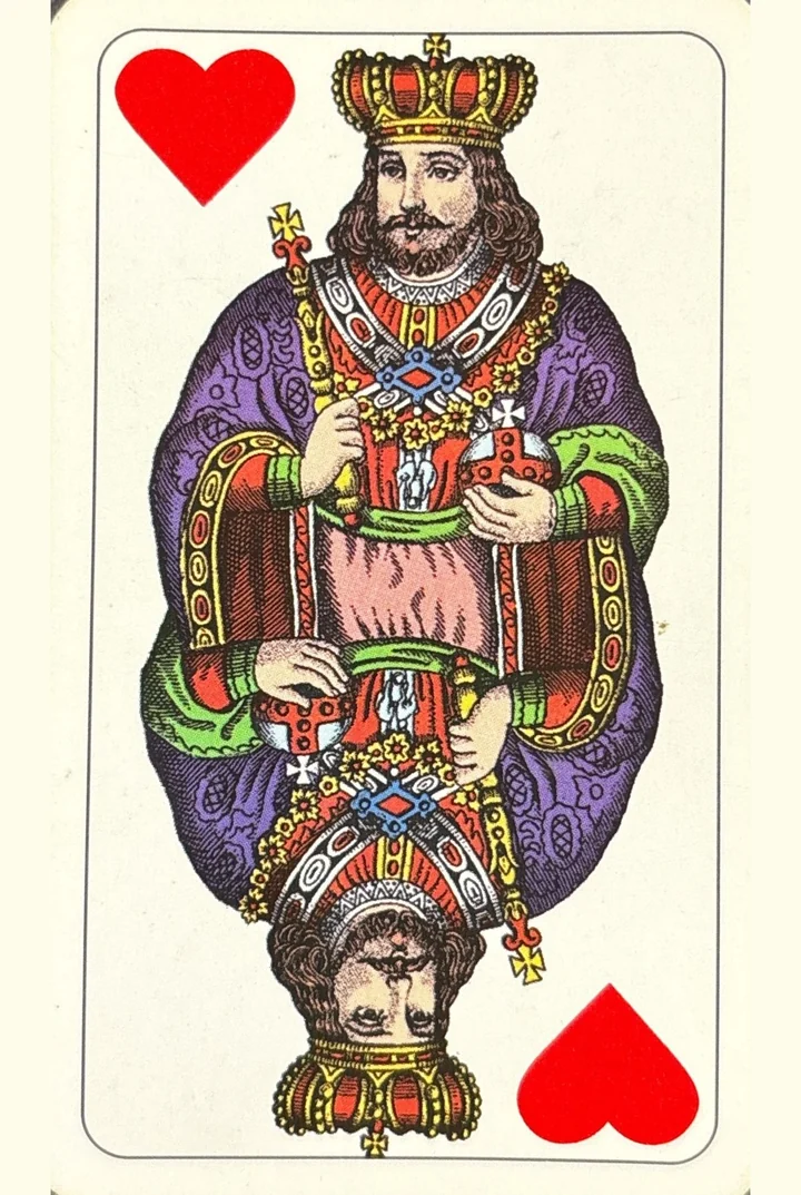 King of hearts: classic deck