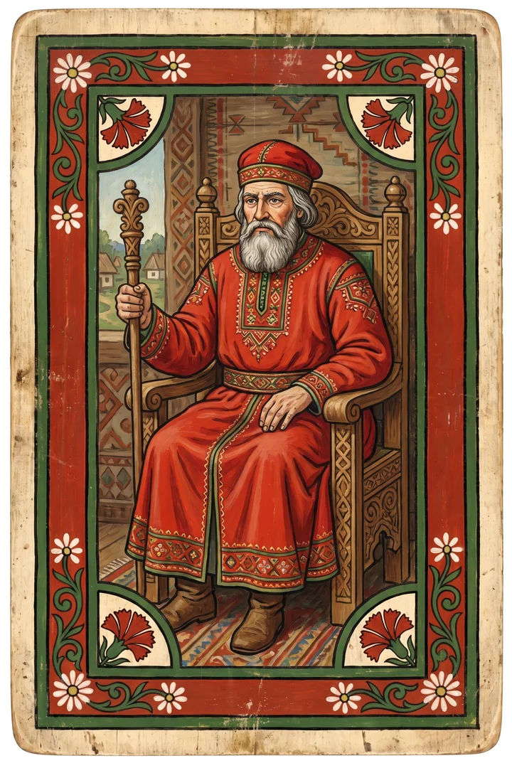 King of hearts: folk deck